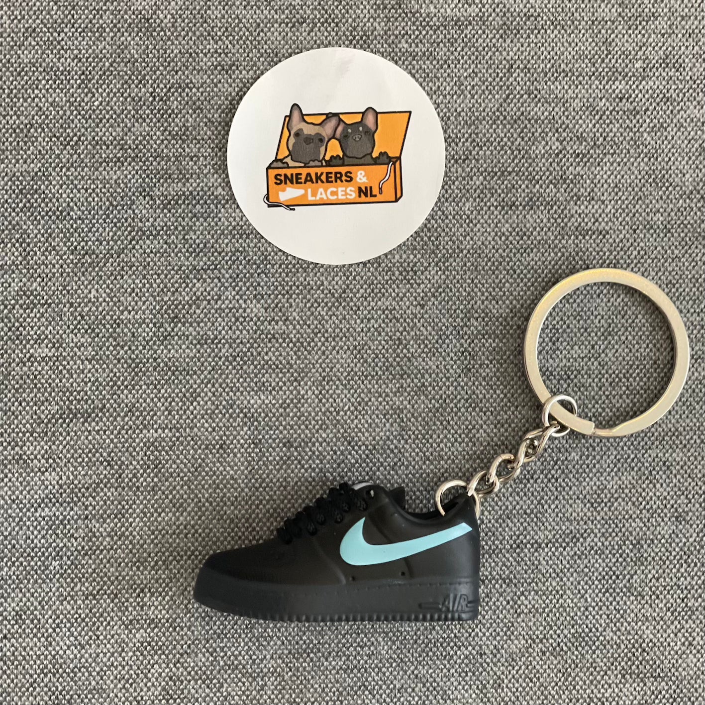 Nike Air Force 1 Low ' Tiffany & Co' - Mini Sneaker Sleutelhanger