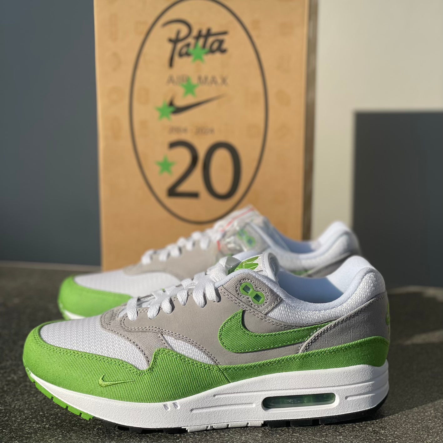 Nike Air Max 1 Patta 20th Anniversary 'Chlorophyll'