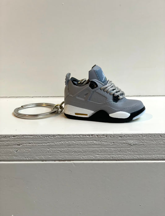 Air Jordan 4 Retro 'Cool Grey' - Mini Sneaker Sleutelhanger
