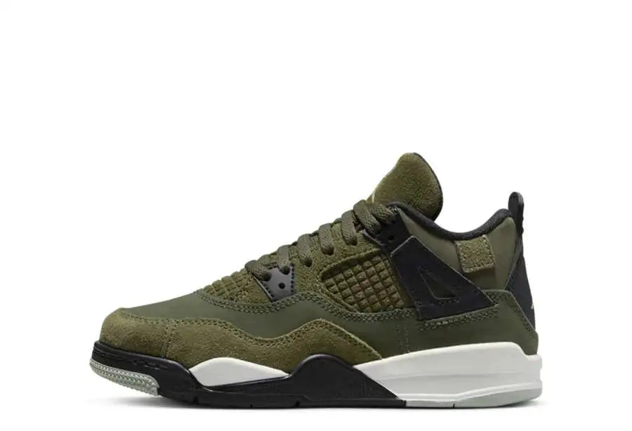 Air Jordan 4 Retro SE Craft 'Medium Olive' (PS)