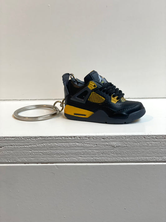 Air Jordan 4 Retro 'Thunder' - Mini Sneaker Sleutelhanger
