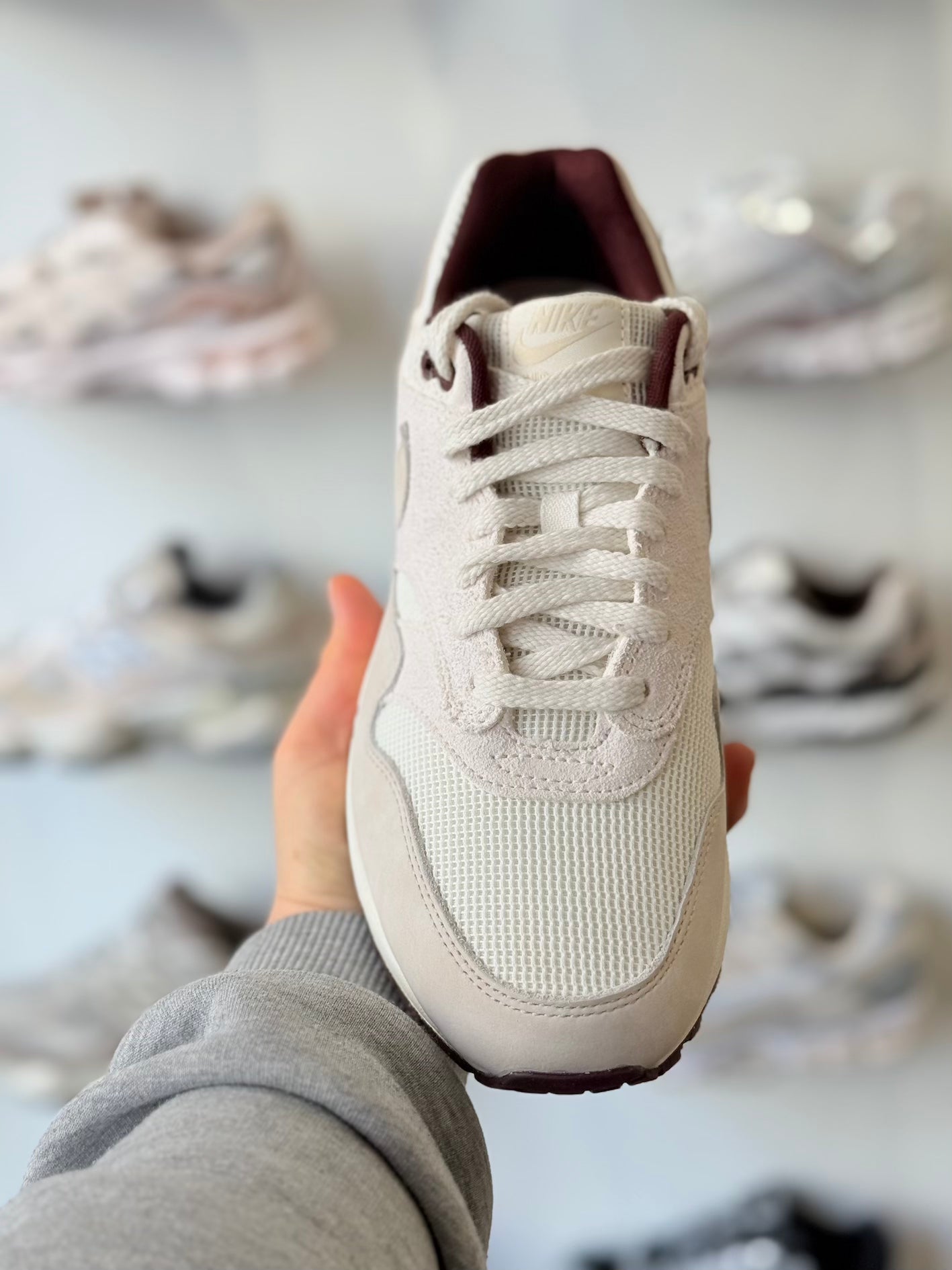 Nike Air Max 1 'Sail Burgundy Crush'