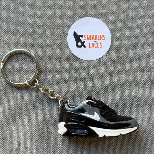 Nike Air Max 90 'Black Grey' - Mini Sneaker Sleutelhanger