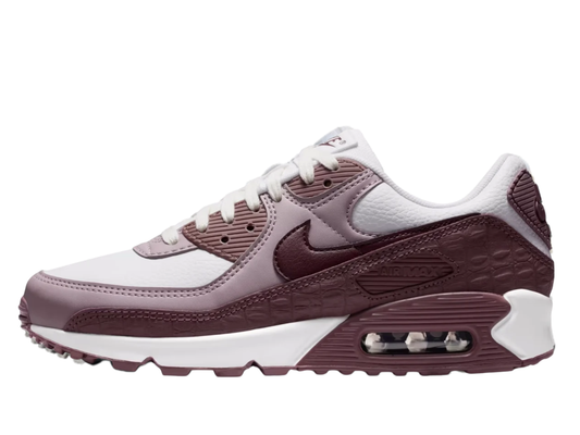 Nike Air Max 90 Burgundy Crush Croc Skin