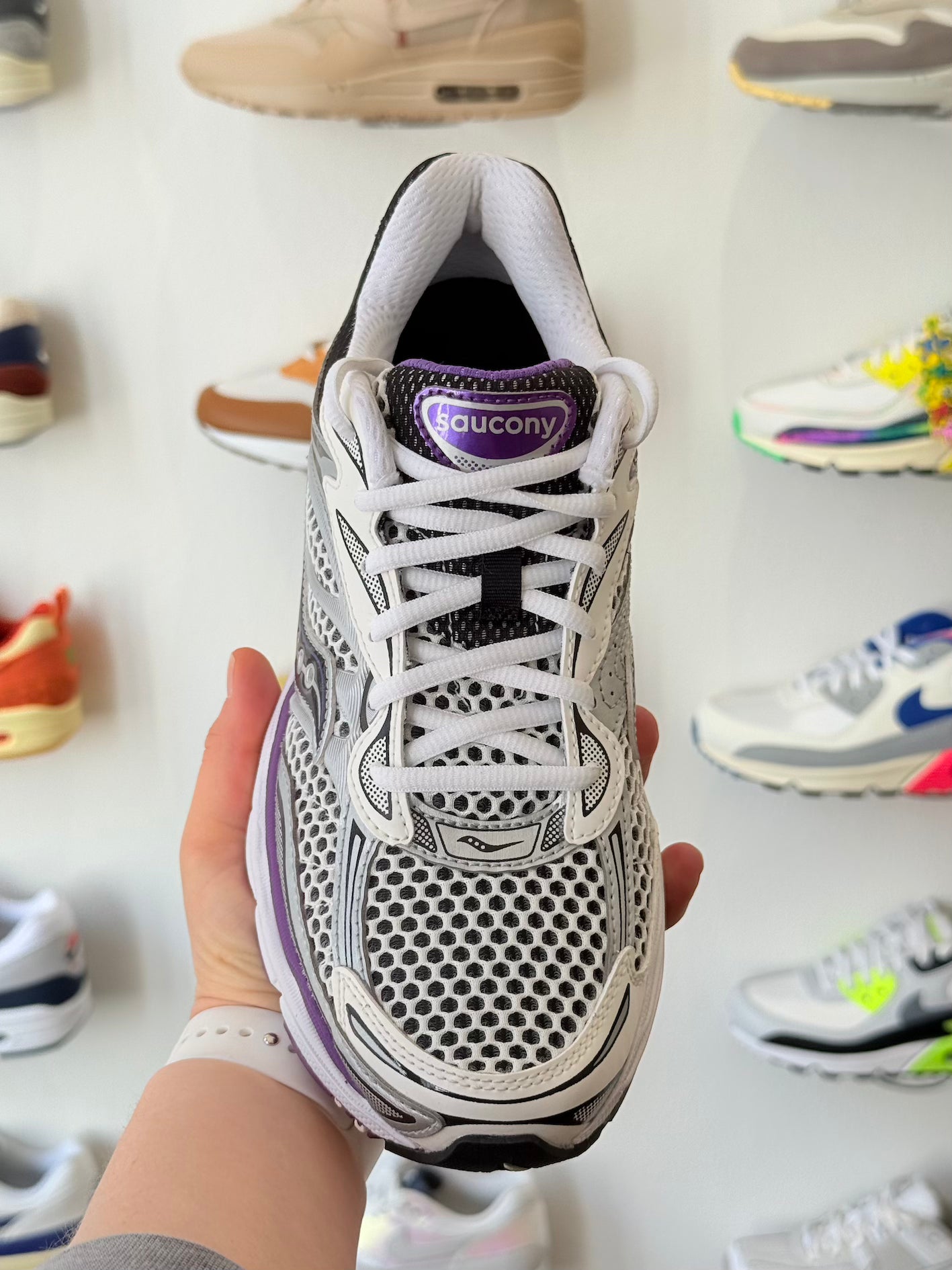 Saucony Progrid Omni 9 Silver/Purple